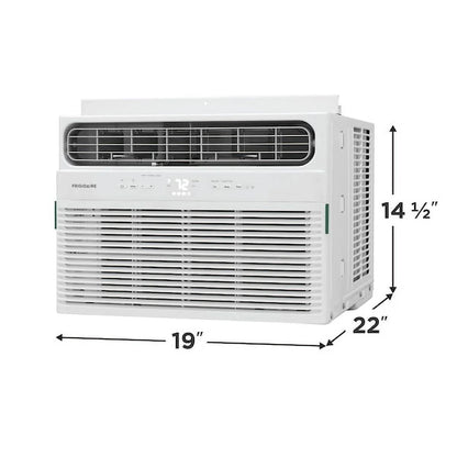 10,000 BTU Window Room Air Conditioner with Wi-Fi up to 450 Sq Ft, White