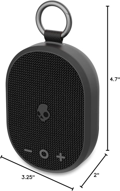 Kilo XT Wireless Bluetooth Speaker - IPX7 Waterproof Mini Speaker with 24 Hour Battery and True Wireless Pairing - for Outdoor, Black