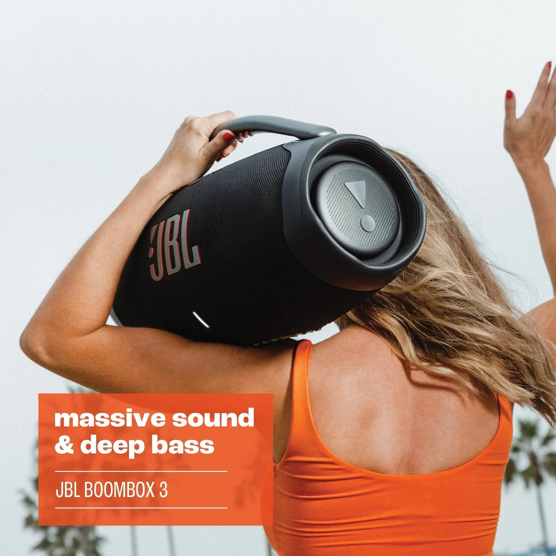 Boombox 3 - Portable Speaker - Black