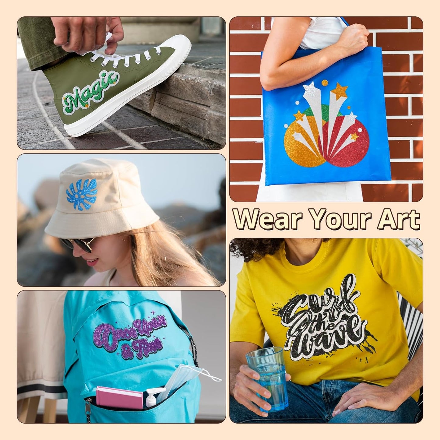 Royal Blue Glitter HTV Vinyl- 10” X 5Ft Royal Blue Glitter Iron on Vinyl for All Cutting Machine, Glitter Heat Transfer Vinyl Roll for T Shirts - Easy to Cut & Weed for Heat Vinyl Design