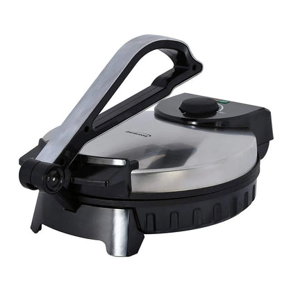 TS-128 Stainless Steel Non-Stick Electric Tortilla Maker, 10-Inch