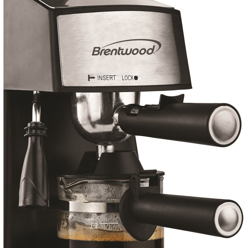 GA-125 20 Oz New Espresso and Cappuccino Maker, Black