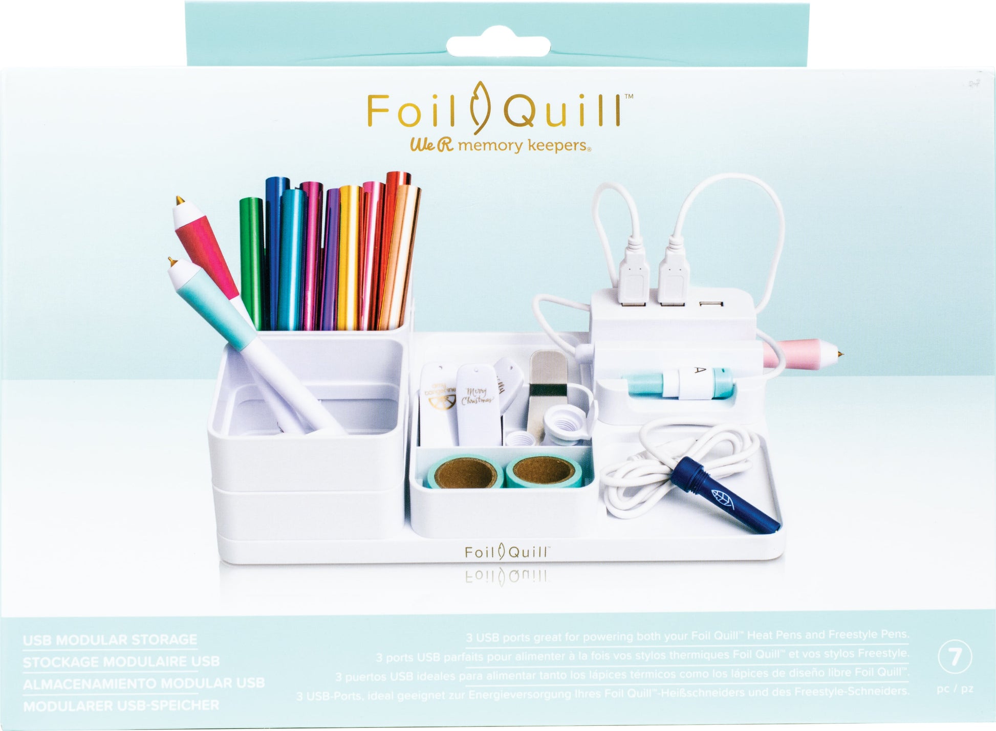 We R Memory Foil Quill USB Modular Storage