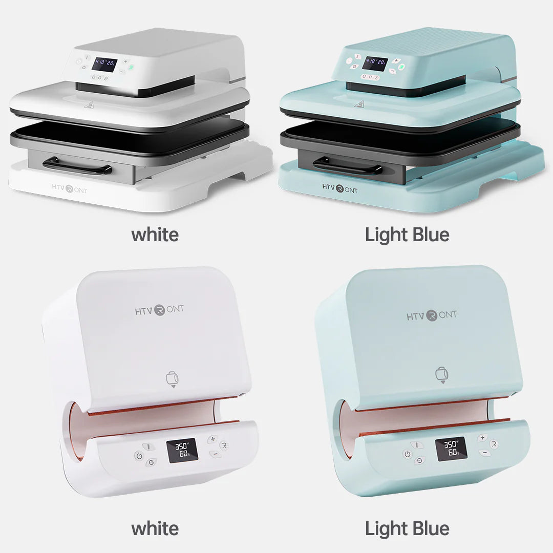 [Easter Machine Bundle]Htvront Auto+Tumbler Heat Press Machine & Free Materials