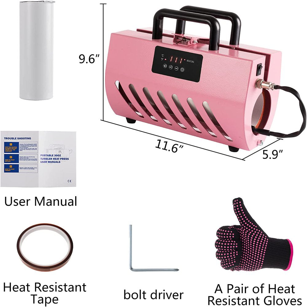 30Oz  Machine, Tumbler Press for 11Oz-30Oz Straight Sublimation Blanks Cup Tumbler, DIY Cup Mug Heat Press Machine