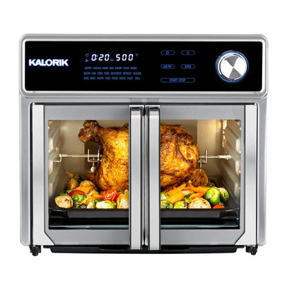 Maxx® 26 Qt Digital Air Fryer Oven Grill, Stainless Steel