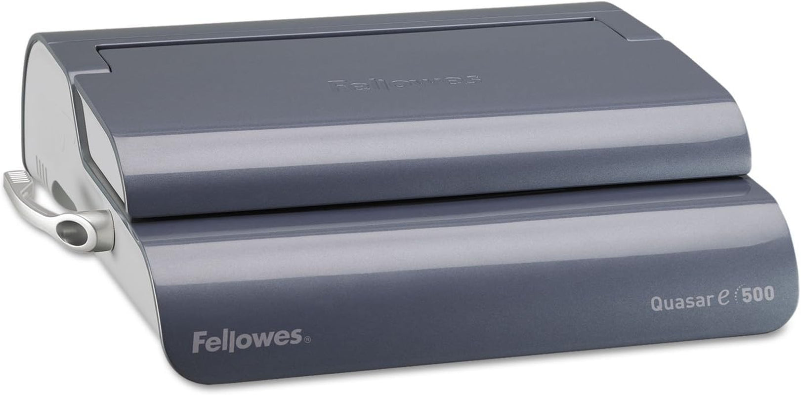 Fellowes 5216901 Quasar 500 Electric Comb Binding System, 16 7/8 X 15 3/8 X 5 1/8, Metallic Gray, Alloy Steel