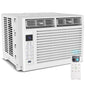 6,000 BTU Window Air Conditioner with Remove Control , for Room AC Unit Air Conditioner Easy Installation, Cools up to 250 Sq. Ft