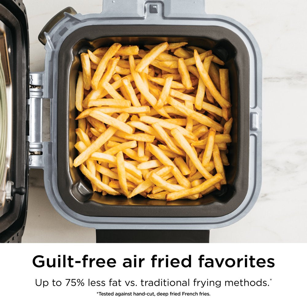 Speedi Rapid Cooker & Air Fryer, SF300, 6-Qt. Capacity, 10-In-1 Functionality, Meal Maker, Sea Salt Gray