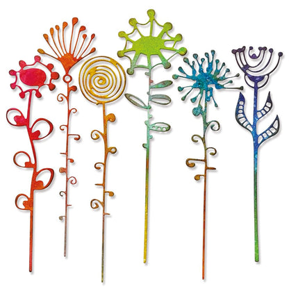 ® Thinlits® Die Set 6PK - Artsy Stems by Tim Holtz®