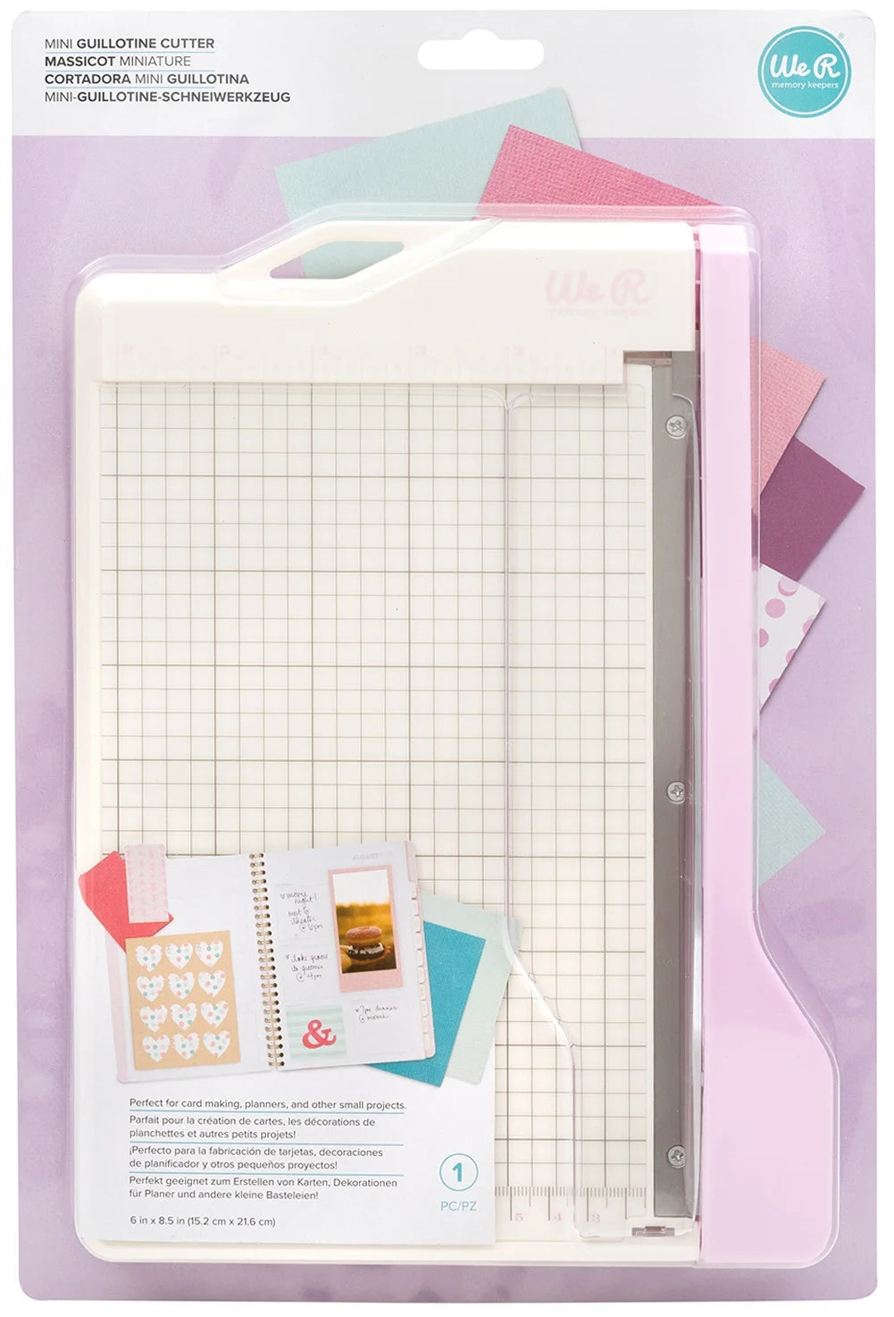 Mini Guillotine Paper Cutter-Lilac