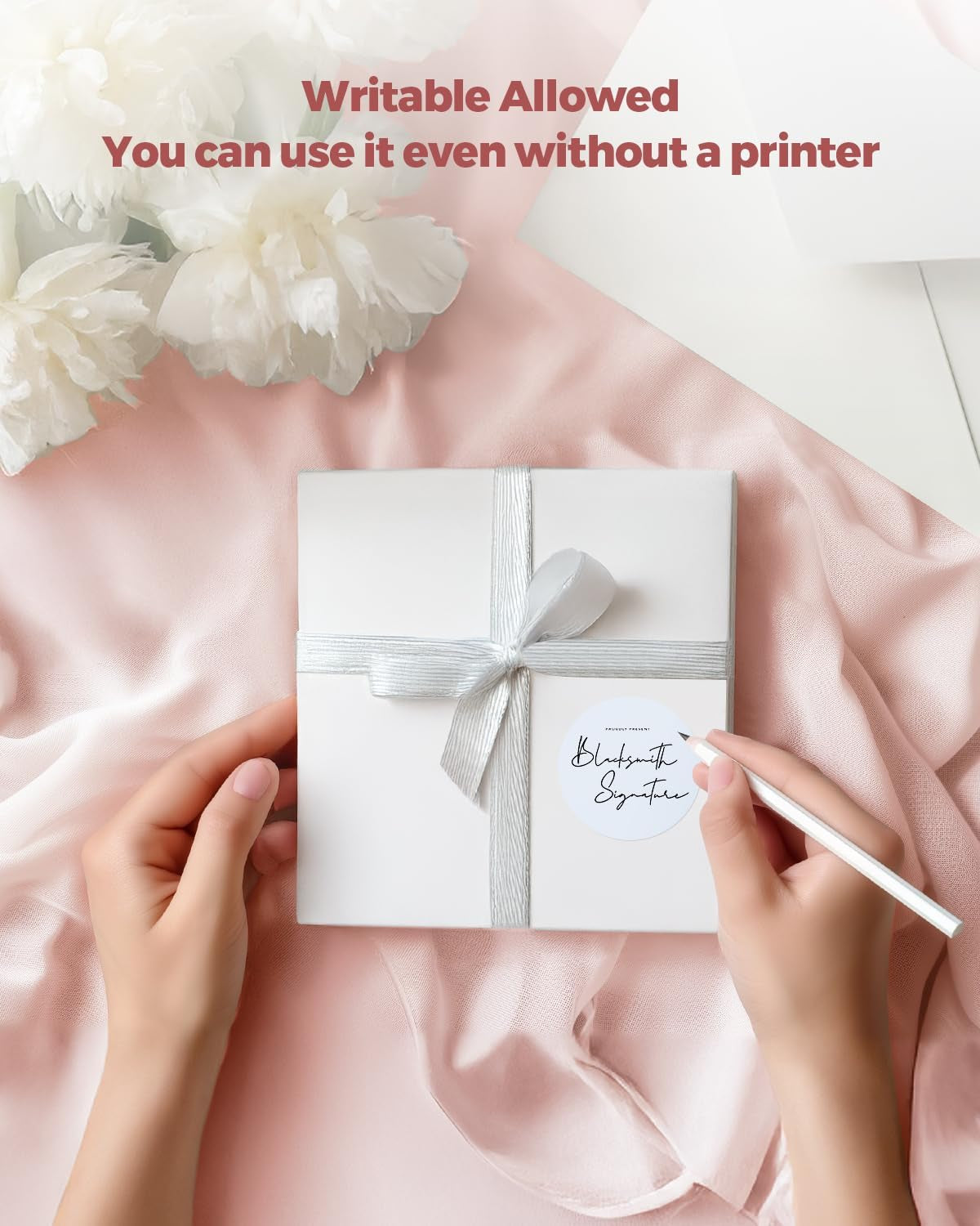 MUNBYN 2 Inch round Thermal Labels, Color Thermal Sticker Labels for Canning, Baking, 150 Sheets/1 Roll