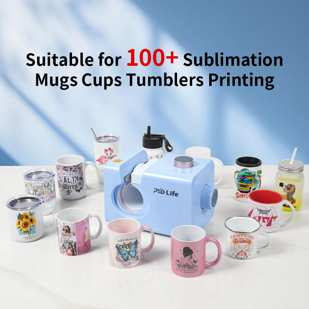 Mini Mug Heat Press Machine for 11 OZ 15 OZ Sublimation Mug 110 V