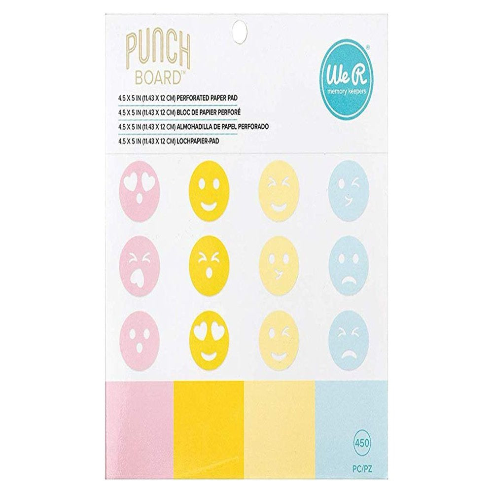 We R Memory Punch Board Emoji