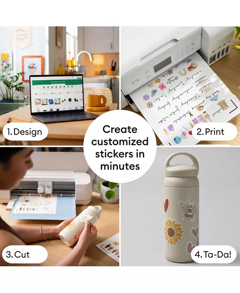 Maker 4 Craft Cutting Machine with Ultimate Sticker Making Bundle
