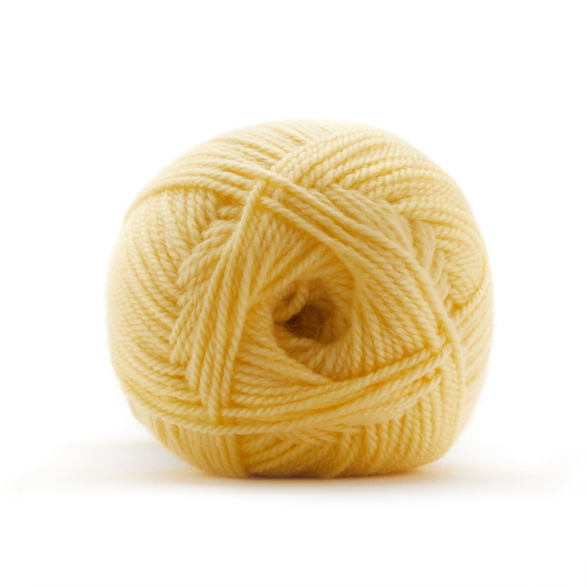 Delicate DK Yarn by Loops & Threads - Yarn for Knitting - Crochet - Weaving - and Arts & Crafts - Yellow - Acrylic Yarn - 4 Oz