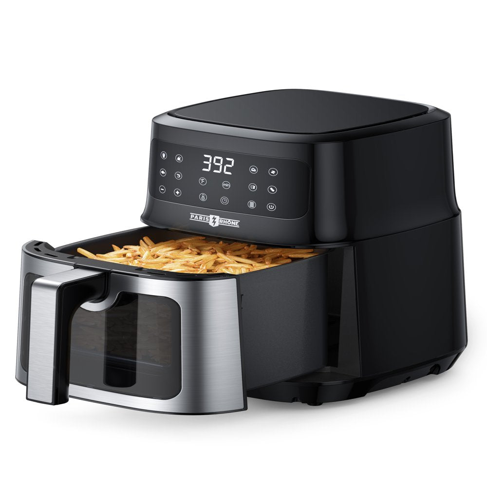 Air Fryer, 8-In-1 Airfryer with Viewing Window Touch Control Non-Stick Baske, 5.3 QT