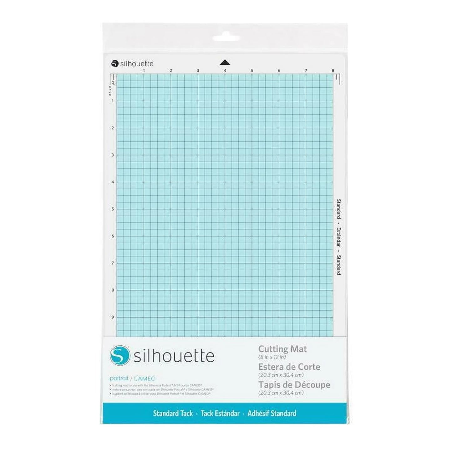 Silhouette Portrait Cutting Mat - 8" X 12" Standard Tack (3 Pack)