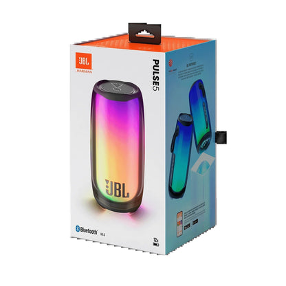 - Pulse 5 Portable Bluetooth Speaker with Light Show