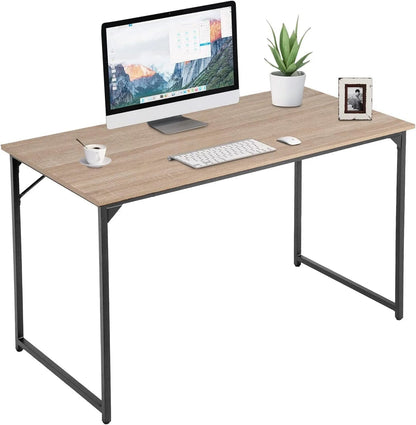 47 Inch Computer Desk Modern Writing Desk, Simple Study Table, Industrial Office Desk, Sturdy Laptop Table for Home Office, Vintage