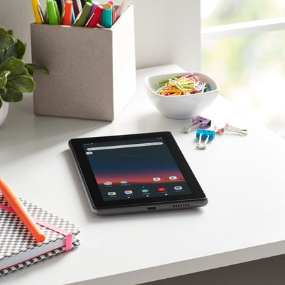 7" Tablet, 32GB (2022 Model) , 2.0 Ghz Quad-Core Processor, Charcoal