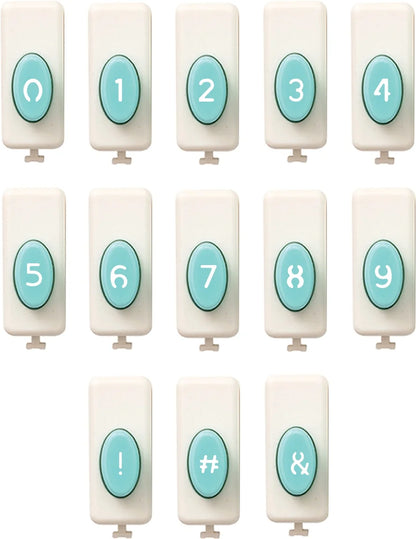 Numbers & Symbols Punch Set -
