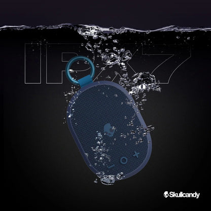 Kilo XT Wireless Bluetooth Speaker - IPX7 Waterproof Mini Speaker with 24 Hour Battery and True Wireless Pairing - for Outdoor, Black