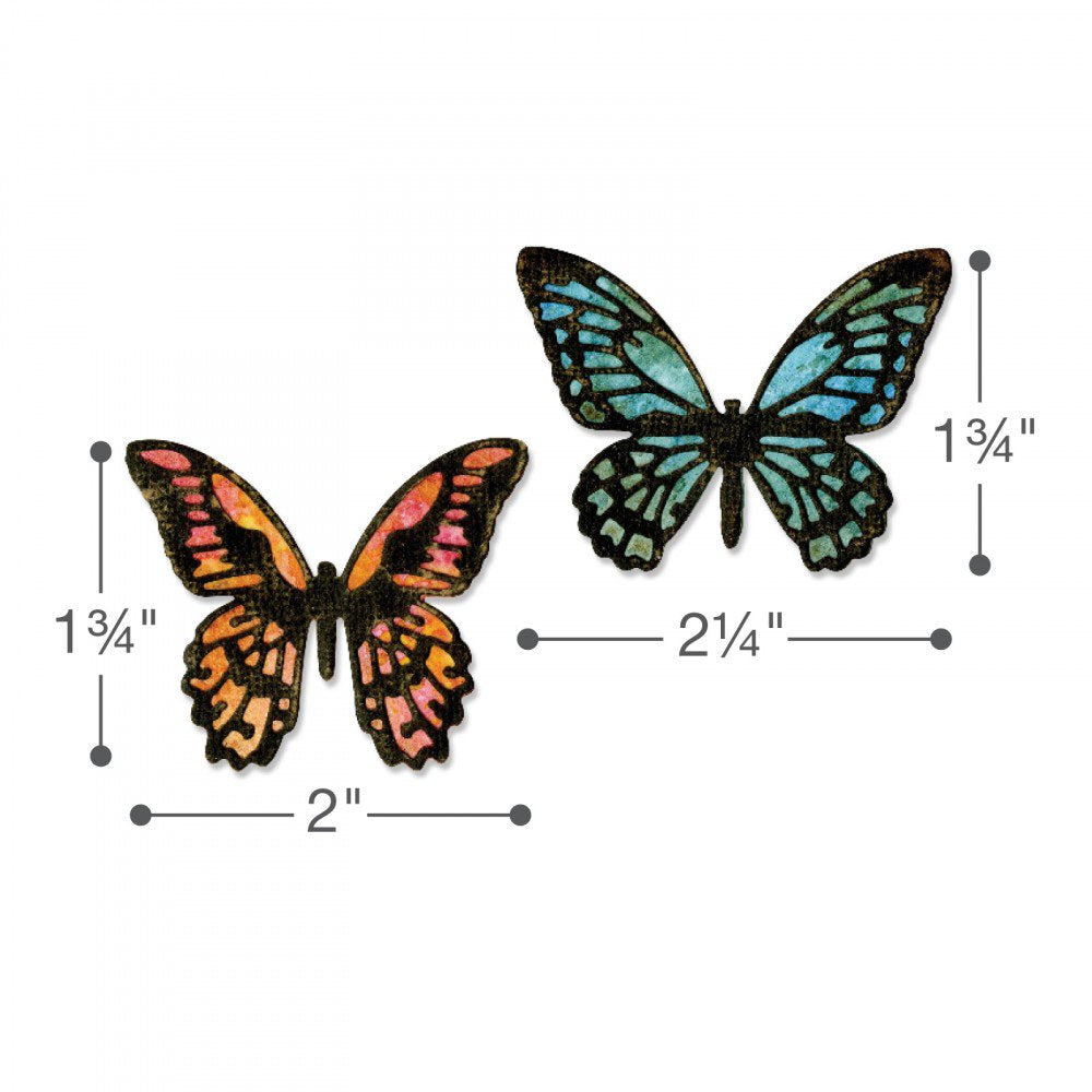 Thinlits Dies - Detailed Butterflies, Mini by Tim Holtz