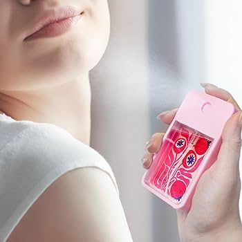 PYD Life Sublimation Blanks Card Perfume Spray Bottle 1FL. OZ 30 ml , Portable Refillable Travel Mist Sprayer with 16 PCS Double-Sided Sublimation Aluminum Sheets for Custom Design(2 options) 12 Pack & 96 Pack & 192 Pack