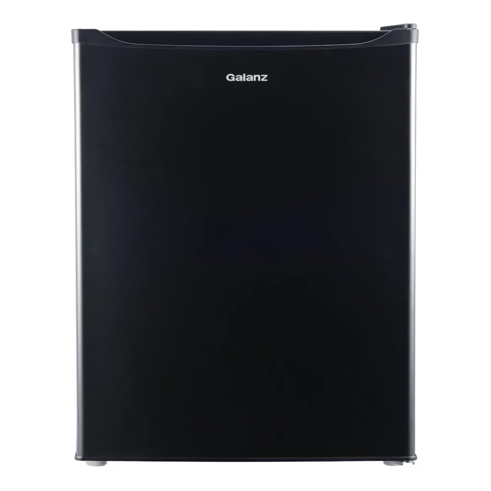 4.3 Cu Ft Single Door Mini Fridge, Black Estar, New