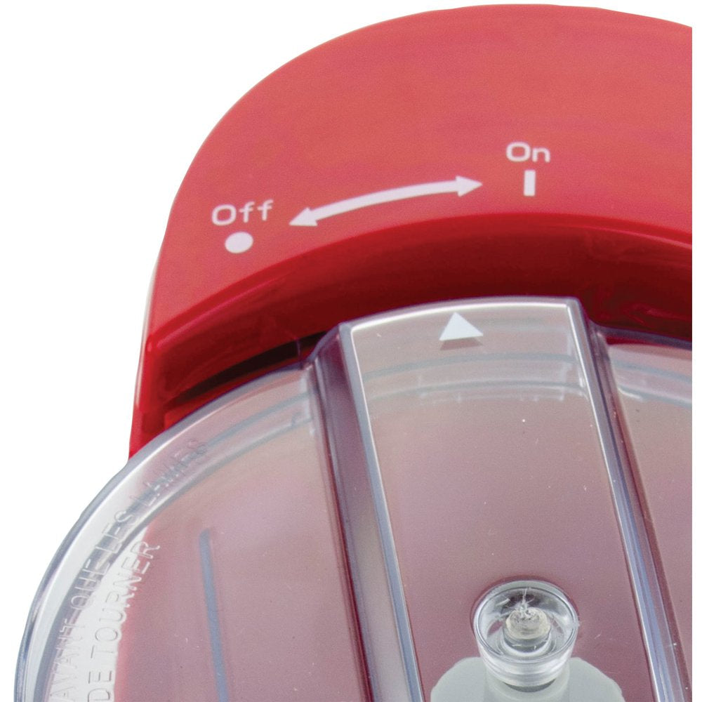 MC-109R 1.5 Cup Mini Food Chopper, Red