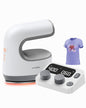 xTool Mini Heat Press Machine - Ultra Light Portable Small Heat Press Machine for T-Shirts Shoes Hats, Mini Iron for Crafting with 3 Settings & Fast Heating for DIY Heating Transfer Projects