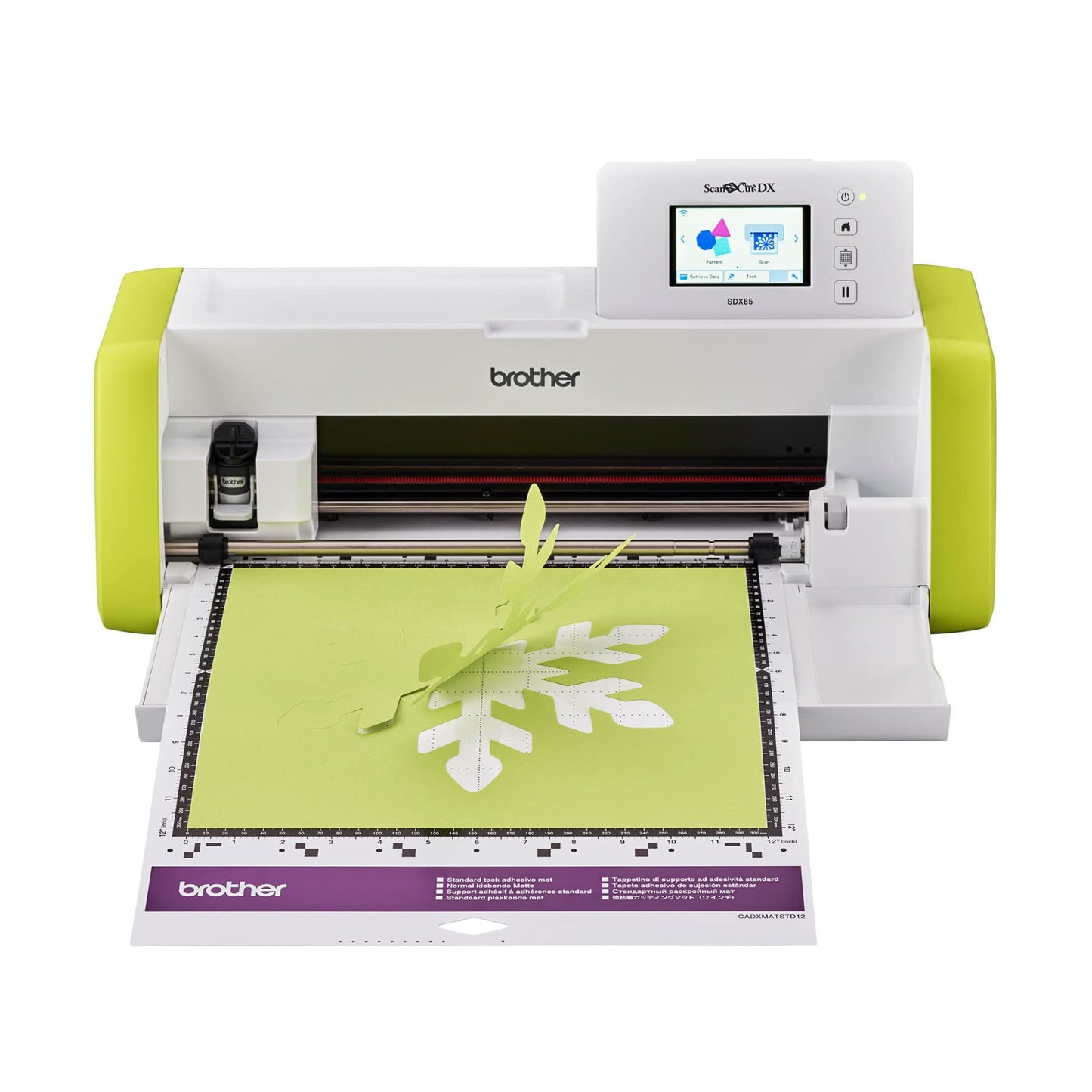 Brother ScanNCut SDX85C Electronic DIY Cutting Machine with Scanner, Make Vinyl Wall Art, Appliques, Homemade Cards and More with 251 Included Patterns