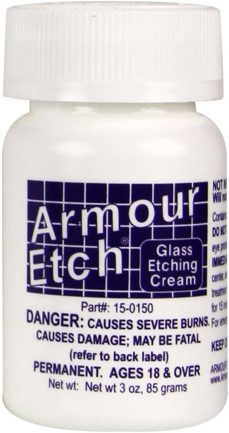 Armour Etch Glass Etching Cream (2.8oz)