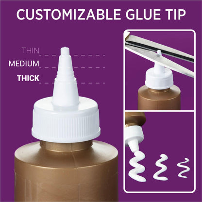 Aleene's Original Tacky Glue, All Purpose Adhesive, Perfect for Crafts and DIY Projects, Dries Fast and Clear, 2 fl