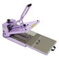 Heat Press 15x15 inch Industrial Quality with Adjustable Pressure, Slide Out Heat Transfer Machine for T-Shirt, Blue