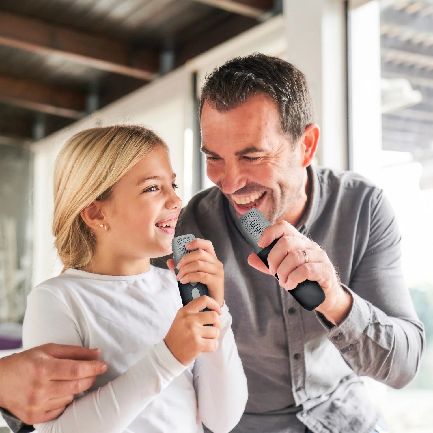 Light up Wireless Karaoke Speaker, Black, AI6029-BLK