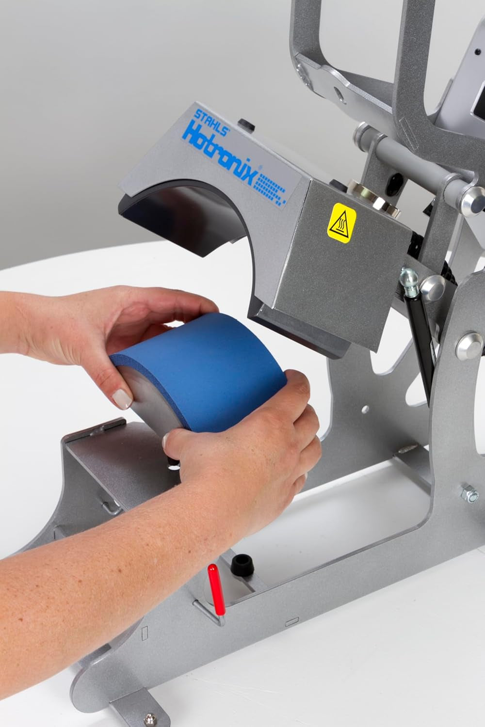 Stahls' Hotronix Auto Mag Cap Heat Press – Compact, High-Performance Heat Press for Hats and Caps with Auto-Open Feature