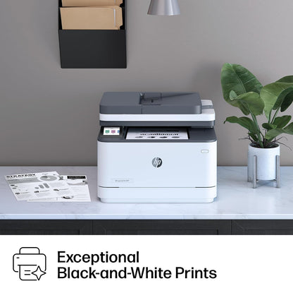 HP Laserjet Pro MFP 3101Sdw Wireless Black and White All-In-One Laser Printer, Office Printer, Duplex, Best-For-Small Teams (9D2X4F)