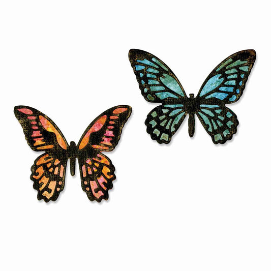 Thinlits Dies - Detailed Butterflies, Mini by Tim Holtz