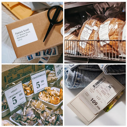 Bluetooth Thermal Shipping Label Printer, Wireless 4X6 Shipping Label Printer for Shipping Packages, Support Android, Iphone and Windows,Compatible with Etsy, Shopify, USPS, Shipstation