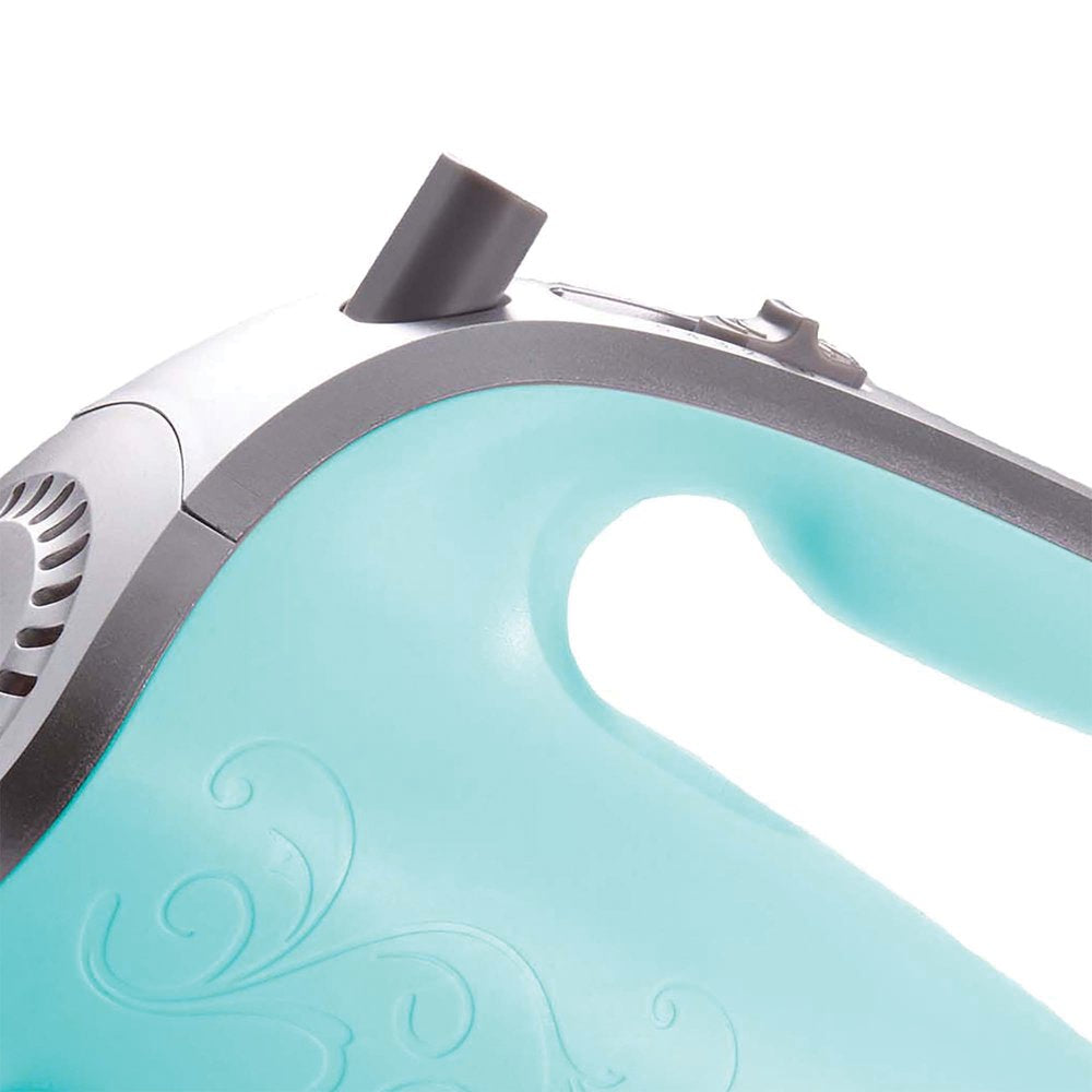 Lightweight 150-Watt 5-Speed Electric Hand Mixer (Blue)