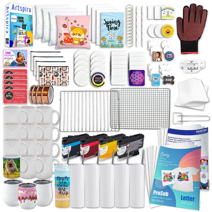 Brother SP-1 Sublimation Printer with Sublimation Oven Bundle