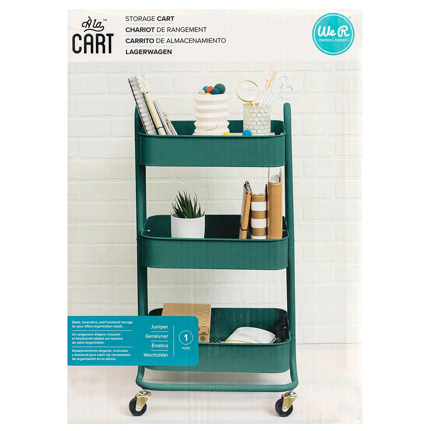 a La Cart Storage Cart-Juniper