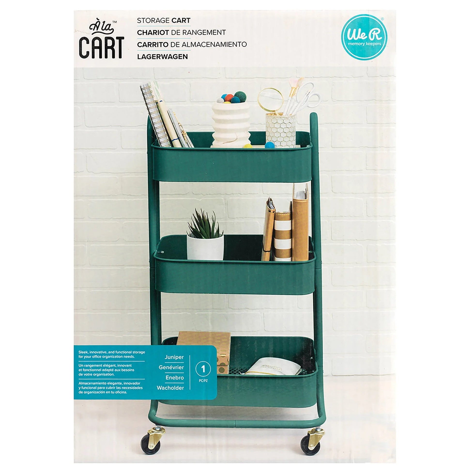 a La Cart Storage Cart-Juniper