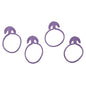 Reusable Rubber Piping and Decorating Bag Ties, 12-Count