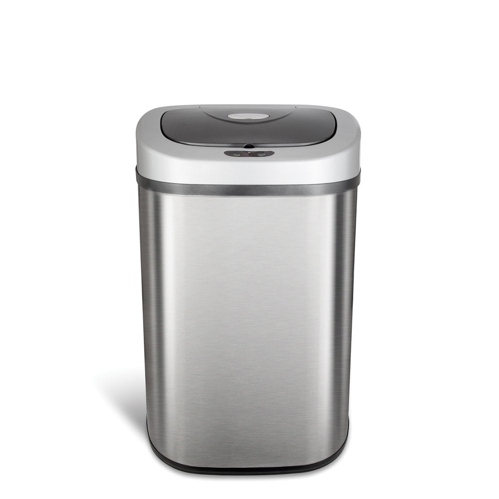 21.1 Gallon Trash Can, Motion Sensor Touchless Kitchen Trash Can, Stainless Steel