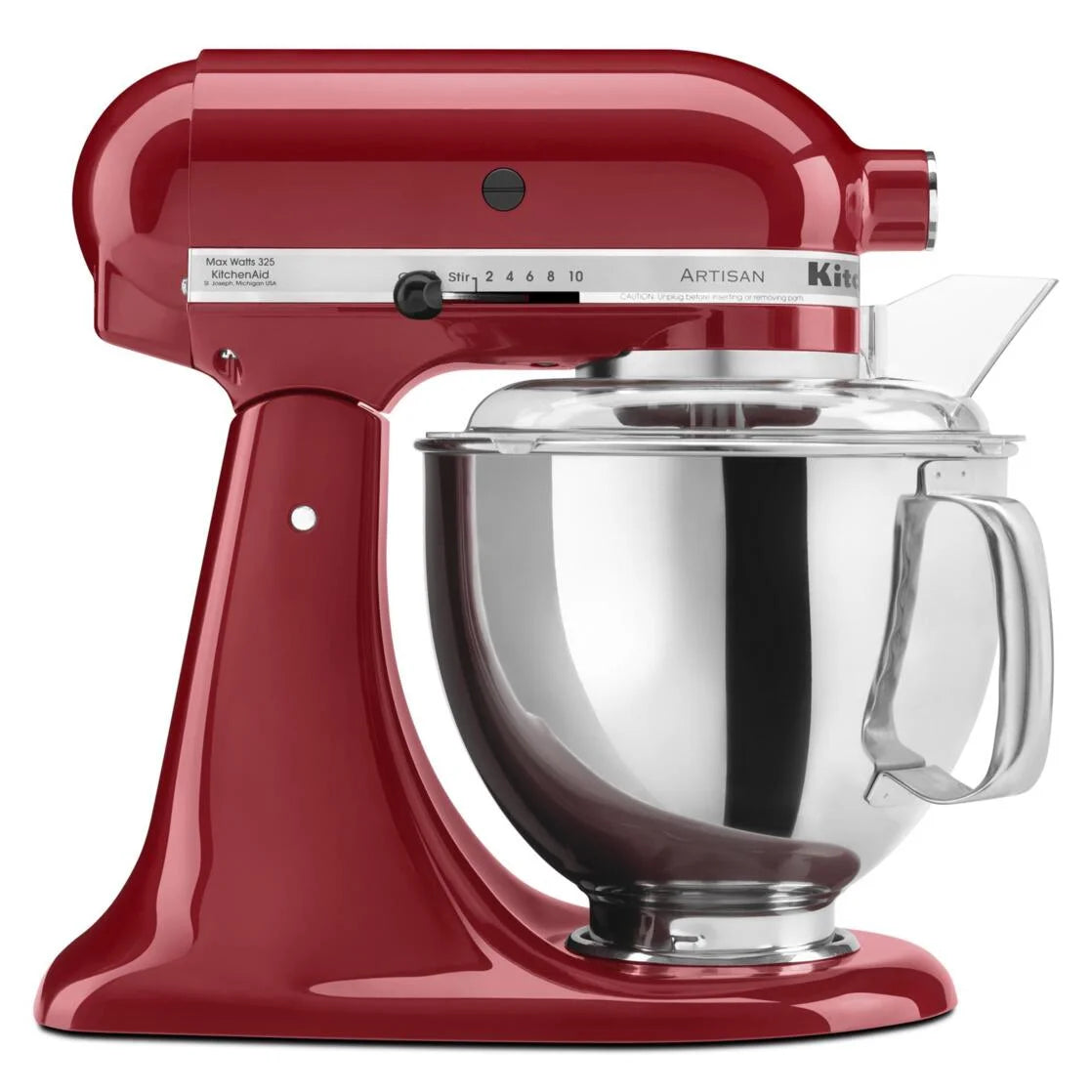Artisan Series 5-Quart Tilt-Head Stand Mixer, Red (KSM150PSER)