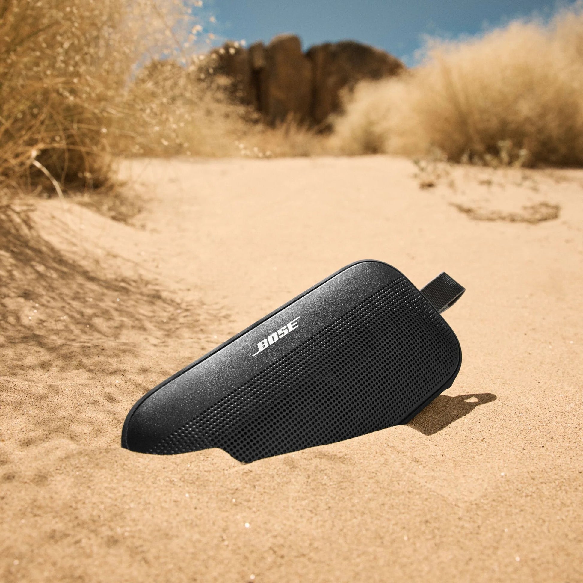 Soundlink Flex II Wireless Waterproof Portable Bluetooth Speaker, Black