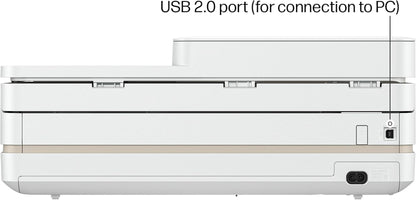 HP Envy 6555 Wireless All-In-One Color Inkjet Printer, Print, Scan, Copy, Duplex Printing Best-For-Home, 3 Month Trial of Instant Ink Included, Ai-Capable (C2XR6A) Portobello